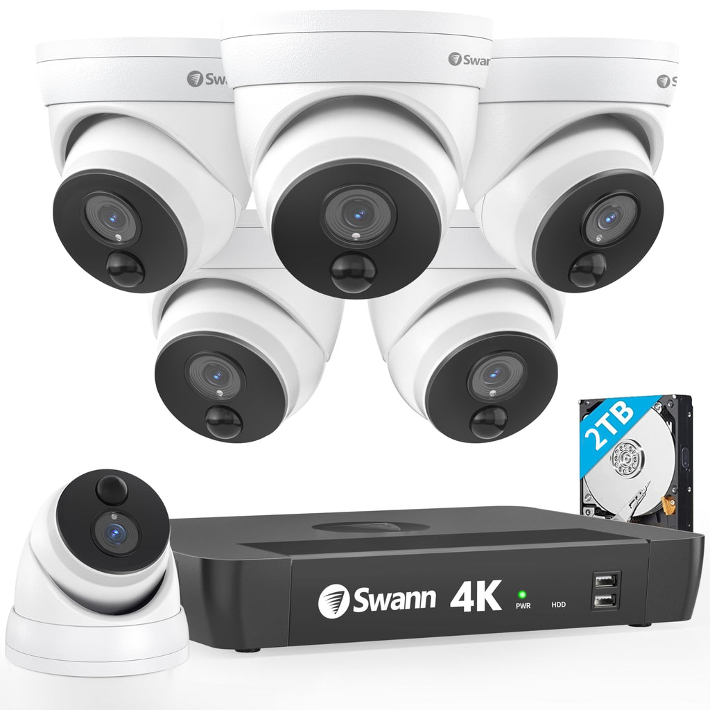 Swann 4K Ultra HD NVR System (Kit 4 caméras)