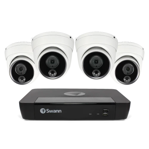 Swann 4K Ultra HD NVR System (Kit 4 caméras)