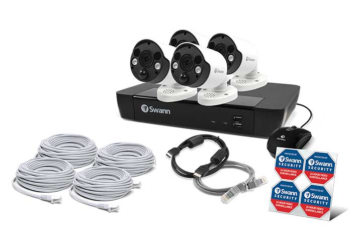 Swann 4K Ultra HD NVR System (Kit 4 caméras)