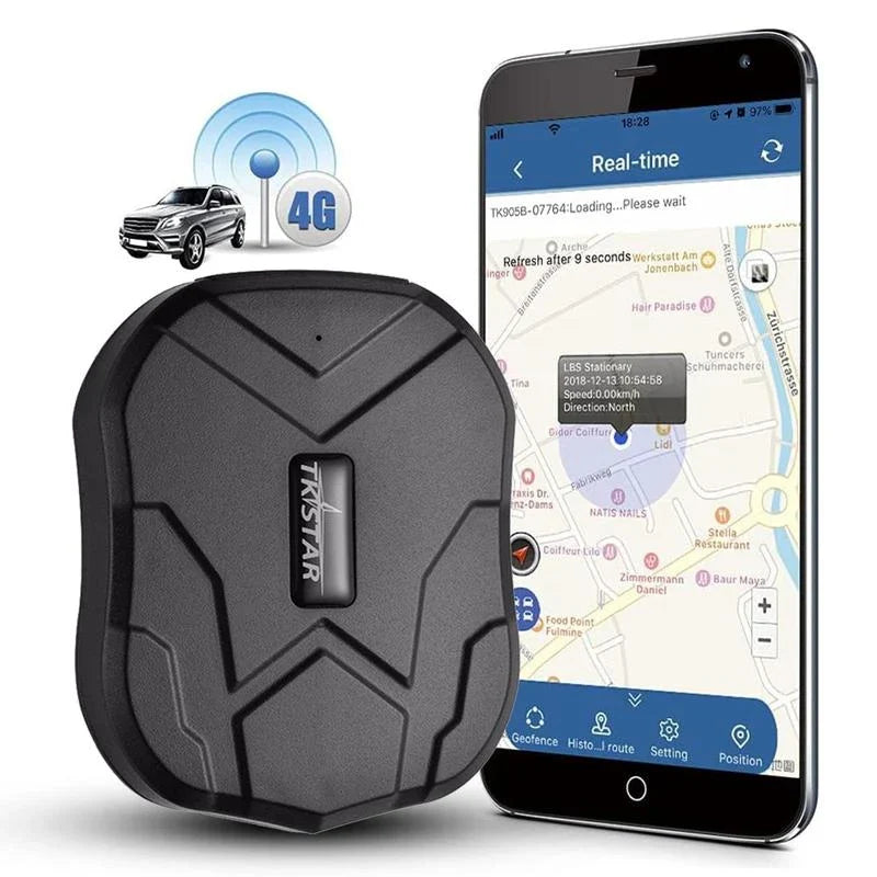 TK‑STAR GPS Tracker TK905 – Traceur 4G avec Aimant & Batterie Longue Autonomie